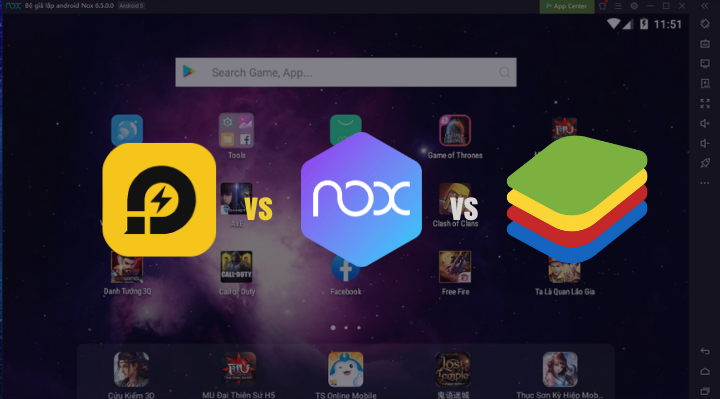 PC chạy LDPlayer, BlueStacks mượt – Không lo nóng, không đứng máy