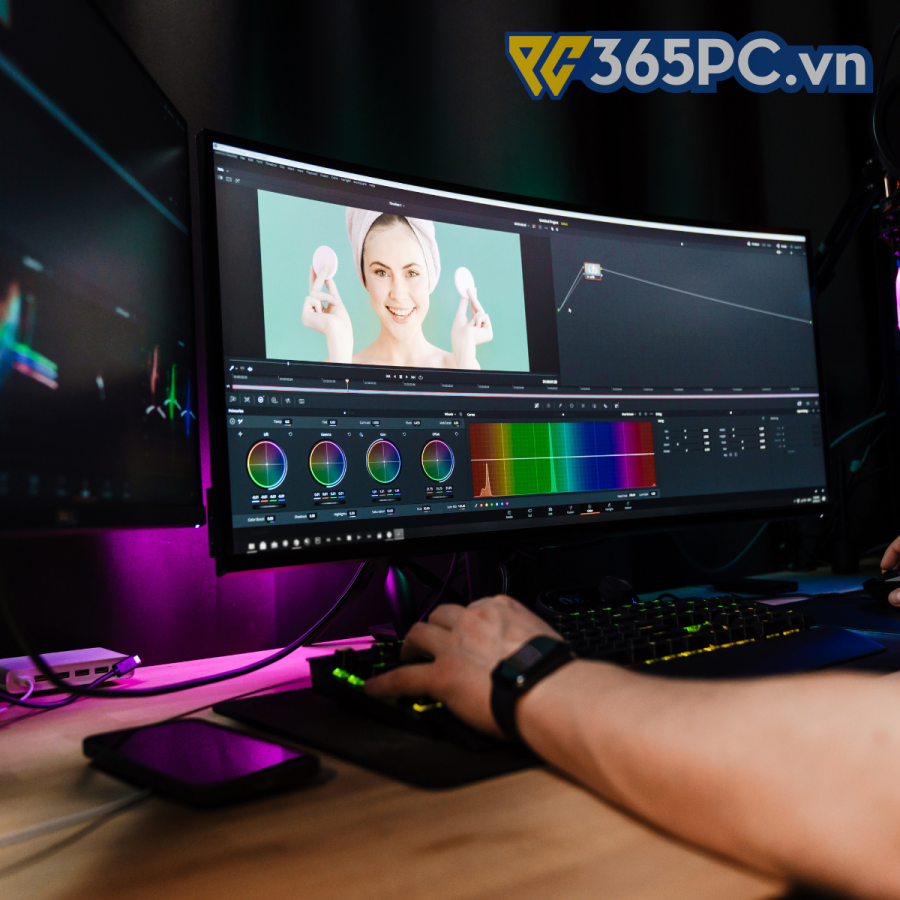 Làm Đồ Họa, Edit Video Chọn Màn Hình Nào Màu Chuẩn, Góc Rộng?