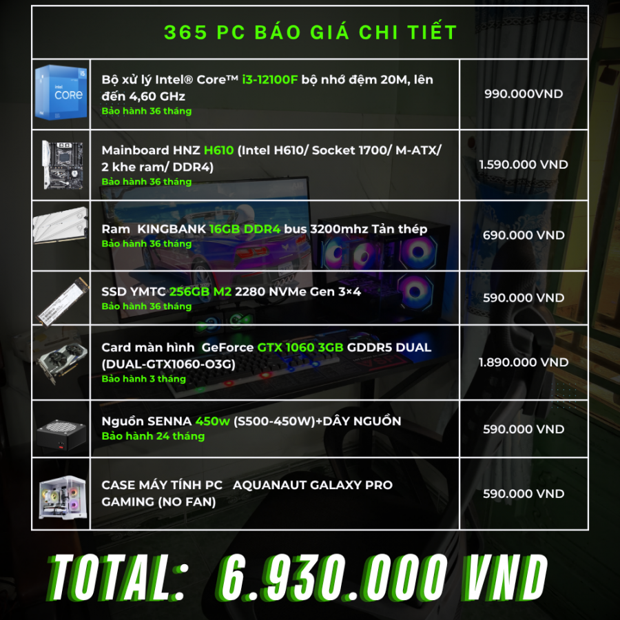 Máy Tính Giá 12 Triệu Bình Dương – Build Sẵn Hay Tự Lắp Tốt Hơn?