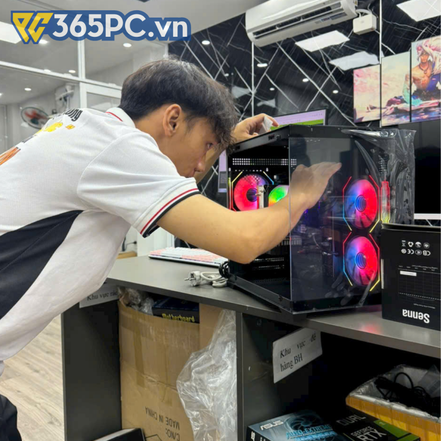 Lắp Máy Ở 365PC Mất Bao Lâu? Có Được Test Game Tại Chỗ Không?