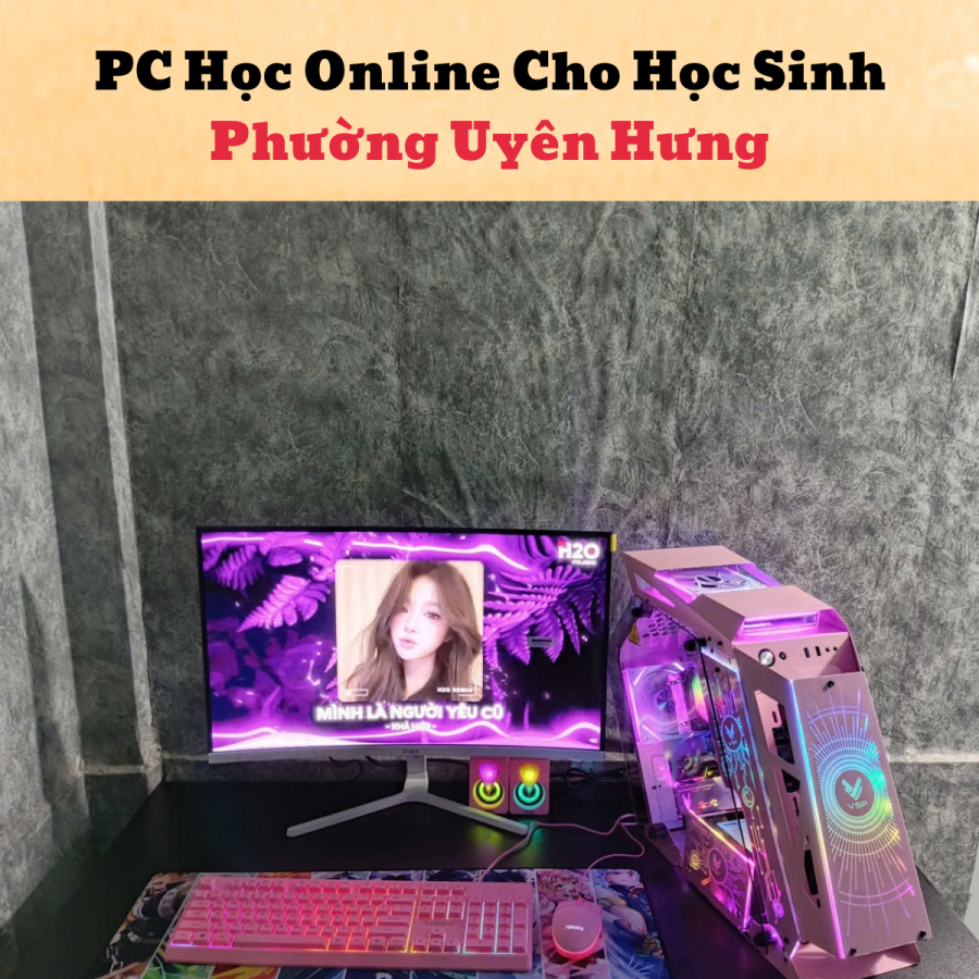 PC Học Online Cho Học Sinh Phường Uyên Hưng