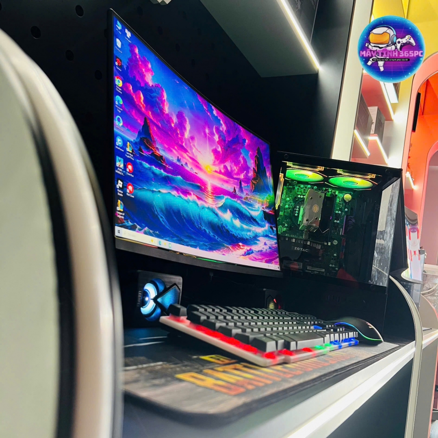 PC GAMING 365 x BLAST x ZOTAC RYZEN 5 7600X3D | RAM 32GB | SSD 500GGB | RTX 4070 SUPER 