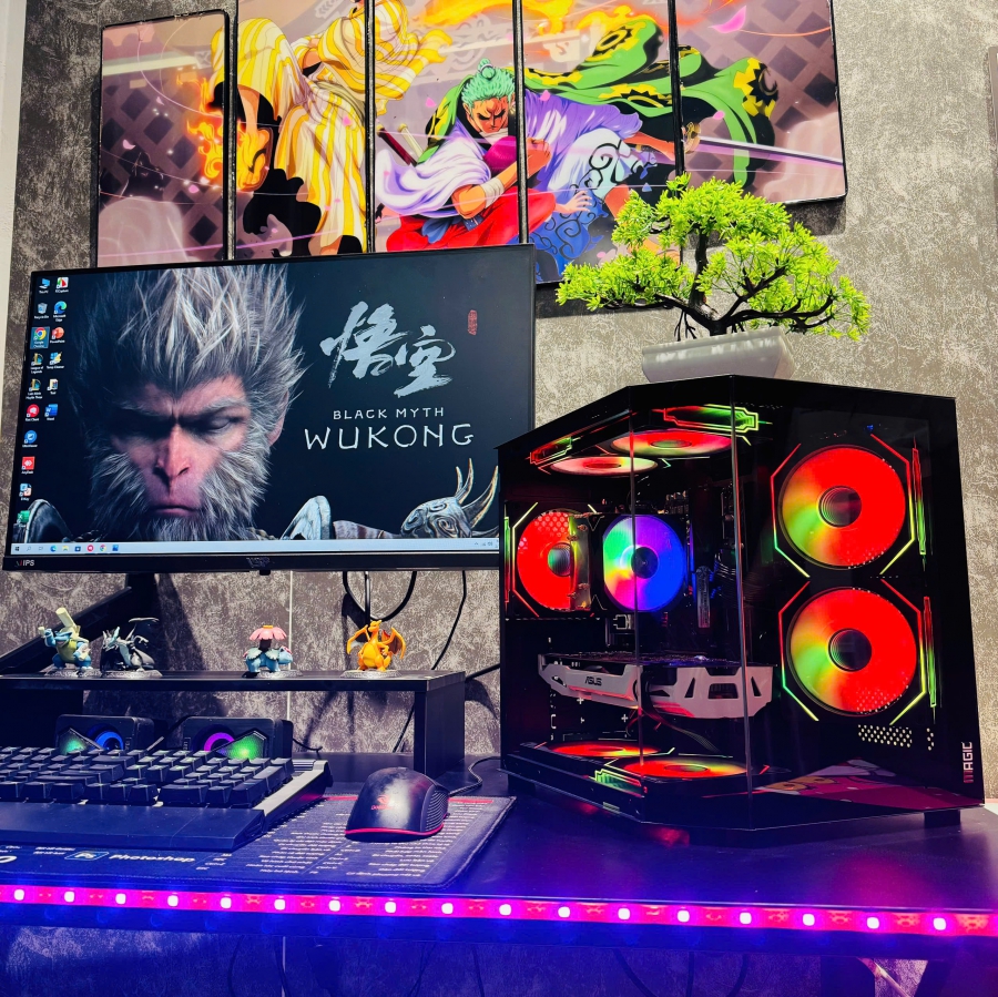 PC GAMING 365 x BATTLE Ryzen 7 9700X | RAM 16GB | SSD 512GB | RX 7600 8GB 