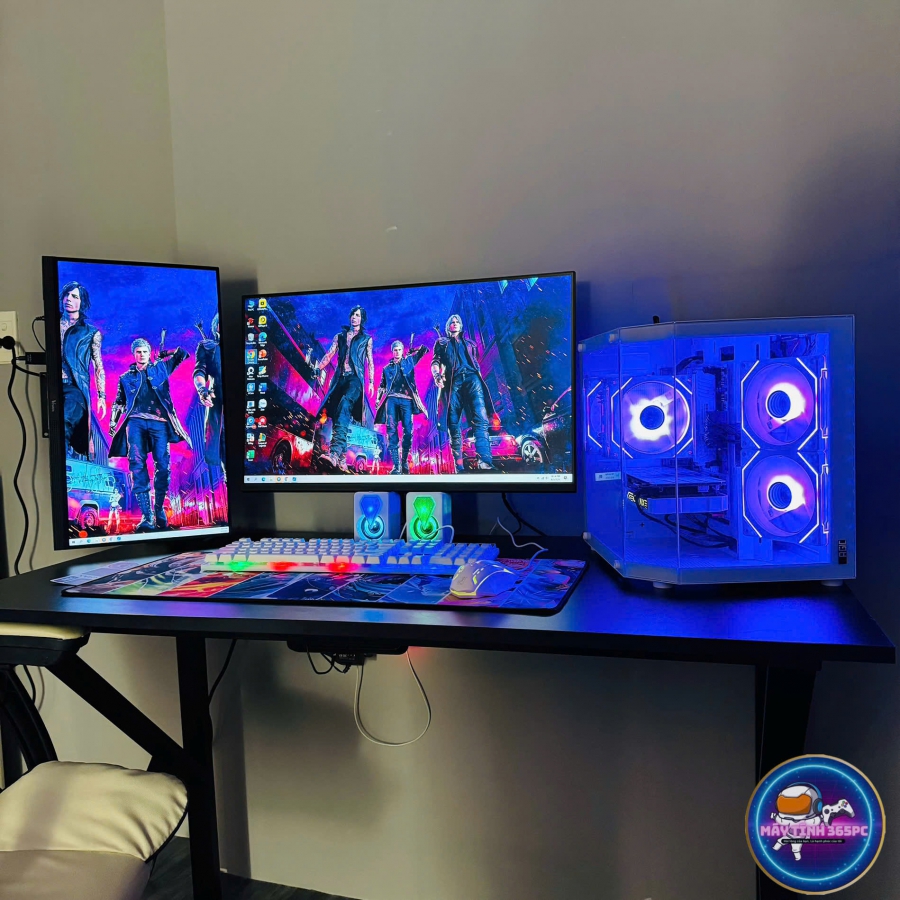 PC GAMING 365 x FLASH  7600X3D | RAM 32GB | SSD 256GB | RTX 4060 8GB 