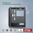 Thùng Máy CASE VSPTECH THINKSTATION P700 FOR GAMING AND WORKSTATION