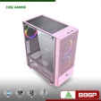 Thùng Máy Case VSPTECH Gaming B86 pink (hồng) (No Fan)