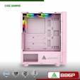 Thùng Máy Case VSPTECH Gaming B86 pink (hồng) (No Fan)