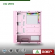 Thùng Máy Case VSPTECH Gaming B86 pink (hồng) (No Fan)