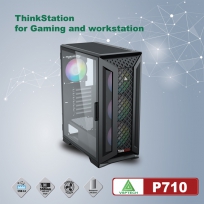 Thùng Máy CASE VSPTECH THINKSTATION P710 FOR GAMING AND WORKSTATION  (No Fan)
