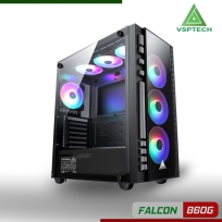 Thùng Máy Case gaming FALCON VSP 860G  (No Fan)