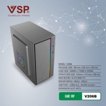 Thùng Máy Case VSP V206B – Case mini văn phòng