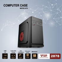 Thùng Máy Case máy tính VSP 2878  (1 Fan)