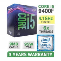 CPU Intel Core i5-9400F (2.9GHz turbo up to 4.1GHz, 6 nhân 6 luồng, 9MB Cache, 65W)