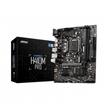 Mainboard MSI H410M PRO (Intel H410, Socket 1200, m-ATX, 2 khe RAM DDR4) Chính Hãng