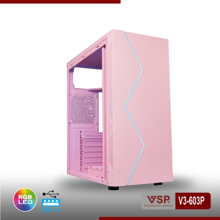 Thùng Máy Case VVSP V3 603P gaming (No Fan)