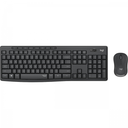 Combo Phím Chuột Không Dây Logitech MK295 Silent Chính Hãng(Đen)