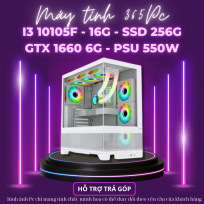 PC GAMING i3 10105F | Ram 16G | SSD 256G | VGA GTX 1660 6G