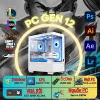 PC GAMING THẾ HỆ 12 I3 12100F - 16G - VGA 1060 3G