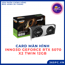Card màn hình INNO3D GeForce RTX 5070 X2 TWIN 12GB