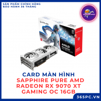 Card màn hình SAPPHIRE PURE AMD Radeon RX 9070 XT GAMING OC 16GB
