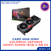 Card màn hình COLORFUL GeForce 4070Ti Super 16GB-V NB EX