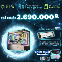 PC GAMING 365 x TRIO ( Ryzen 7 7700 / 32GB / 512GB / RTX 5060 8GB )