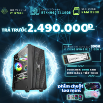 PC GAMING 365 x NYX  ( i7 12700K / 32GB / 500GB / RTX 4060TI 16GB )
