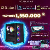 PC GAMING 365 x ODYSSEY ( i5 12400F / 16GB / 256GB / RTX 4060 8GB )