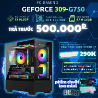 PC GAMING I3 9100F | RAM 16GB | SSD 120GB | GTX 750 2GB