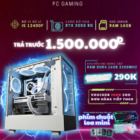 PC GAMING i5 12400F RTX 3050 8G | RAM 16GB | SSD 256GB
