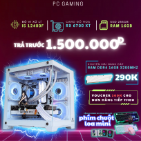 PC GAMING i5 12400F RX 6700XT | RAM 16GB | SSD 256GB