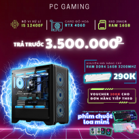 PC GAMING i3 12100F RTX 4060 | RAM 16GB | SSD 256GB 