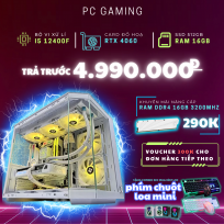 PC GAMING i5 12400F RTX 4060 | RAM 16GB | SSD 256GB 