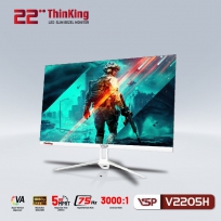 Màn hình  22 INCH VSP V2205H  TRẮNG  (22 inch/FHD/VA/75Hz) 