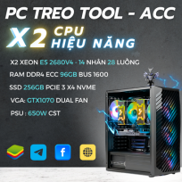 PC XEON 365 DUAL X99 | RAM 96GB | GTX1070 8GB | SSD 500GB