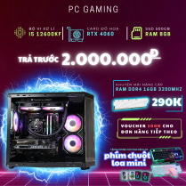 PC GAMING i5 12600KF RTX 4060 | RAM 8GB | SSD 500GB