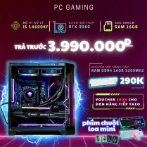 PC GAMING I5 14600KF RTX 3060 | RAM 16GB | SSD 500GB