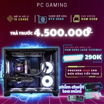 PC ĐỒ HỌA i5 13400 RTX 3060 | RAM 32GB | SSD 500GB