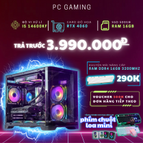 PC GAMING I5 14600KF RTX 4060 | RAM 16GB | SSD 500GB