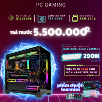 PC ĐỒ HOẠ I5 12600K | RTX 3060 12GB | RAM 16GB | SSD 500GB