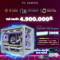 PC ĐỒ HỌA i5 14500 RTX 4060Ti 16GB | RAM 32GB | SSD 500GB