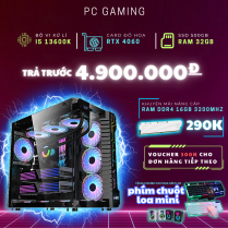 PC GAMING I5 13600K RTX 4060 | RAM 32GB DDR5 | SSD 500GB 