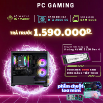 PC GAMING i5 12400F RTX 2060 6G | RAM 16GB | SSD 256GB 