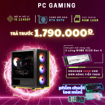 PC GAMING i5 12400F RTX 3070 | RAM 16GB | SSD 256GB