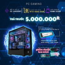 PC GAMING 365 x  DUAL  I5 14600KF |RAM 32GB | SSD 500GB | RTX 4060 8GB 