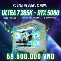 PC GAMING 365 x Nova x Inno3D Ultra i7 265K | RAM 32GB | SSD 500GB  RTX 5080 16GB 