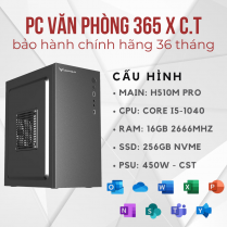 PC VĂN PHÒNG 365 i5 10400 | RAM  16GB | SSD 240GB