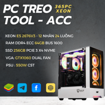 PC XEON 365 DUAL X99  | RAM 64GB | GTX1060 3GB | SSD 256GB