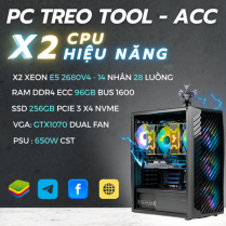 PC XEON 365 DUAL X99 | RAM 96GB | GTX1070 8GB | SSD 500GB