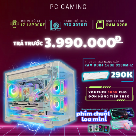 PC i7 13700KF RTX 3070Ti | RAM 32GB | SSD 500GB 
